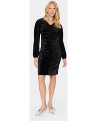 Saint Tropez - Hebasz Cocktail Dress Velvet V-Neck - Lyst