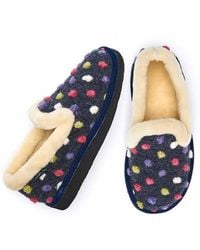 Moshulu - 'Peanut Brittle' Spotty Full Slippers - Lyst