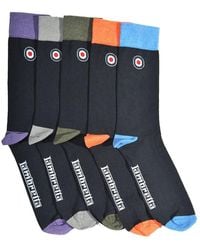 Lambretta - Contrast Socks (Pack Of 5) - Lyst