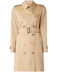 Burberry Kensington Trenchcoat Met Ceintuur - Naturel