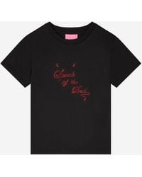 DEBUTE - Speak Of The Devil Tee - Lyst