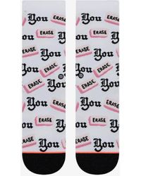 Stance Frauen Socken Erase You - Weiß