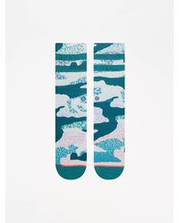 Stance Frauen Socken Foundation Frankly Crew - Blau