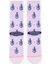 Stance Frauen Socken Polka Pineapple - Lila