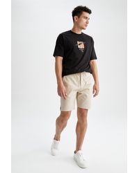 Defacto - Slim Fit Shorts - Lyst