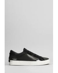 Crime London - Sneakers In Black Suede And Leather - Lyst