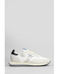 GHŌUD - Rush Low Sneakers In White Suede And Fabric - Lyst