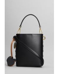 Stella McCartney - Shoulder Bag In Black Polyamide - Lyst