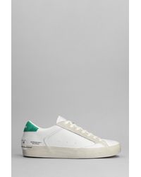 Crime London - Sneakers In White Leather - Lyst