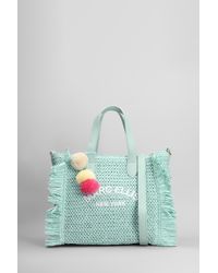 Marc Ellis - Buby St Josep M Shoulder Bag In Green Raffia - Lyst