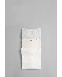 Jil Sander - T-shirt In Multicolor Cotton - Lyst