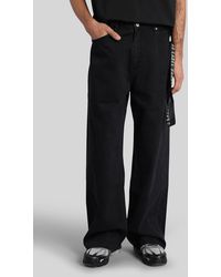 44 Label Group - Jeans In Black Cotton - Lyst