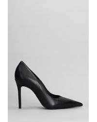 SCHUTZ SHOES - Decollete in Pelle Nera - Lyst