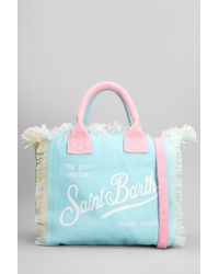 Mc2 Saint Barth - Tote Colette in Cotone Multicolor - Lyst