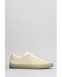 Common Projects - Sneakers Tennis 70 in Camoscio Beige - Lyst