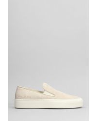 Common Projects - Sneakers in Camoscio Beige - Lyst