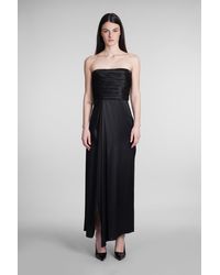 Giorgio Armani - Dress In Black Silk - Lyst