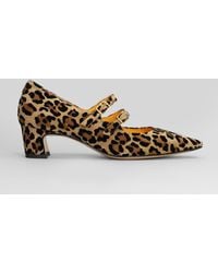 Mara Bini - Pumps In Animalier Suede - Lyst
