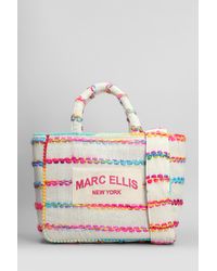 Marc Ellis - Buby S Indy Shoulder Bag In White Fabric - Lyst