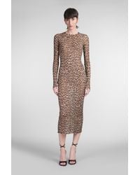 Blumarine - Abito donna in Cotone Animalier - Lyst