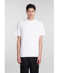 Jil Sander - T-shirt In White Cotton - Lyst