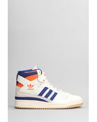 adidas Forum 84 Sneakers In Blue Patent Leather for Men | Lyst