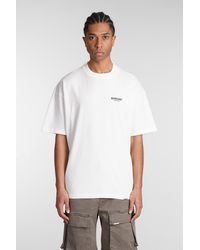 Represent - T-shirt In White Cotton - Lyst