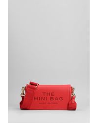 Marc Jacobs - Borsa a spalla The mini bag in Pelle Rossa - Lyst