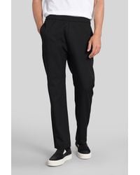 Barena - Bativoga Pants In Black Wool - Lyst