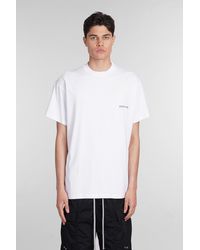State of Order - Jersey Supima T-shirt In White Cotton - Lyst