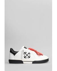 Off-White c/o Virgil Abloh - Off- Low Vulcanized Canvas Sneakers - Lyst