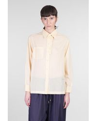 Antik Batik - Camicia Angelo in Cotone Beige - Lyst