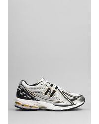 New Balance - 1906r Sneakers In Silver Leather And Fabric - Lyst