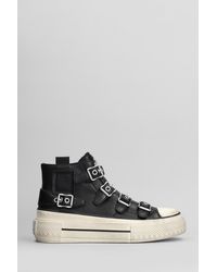 Ash - Sneakers Rainbow in Pelle Nera - Lyst