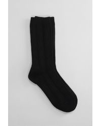 Stussy - Socks In Black Cotton - Lyst