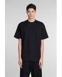 44 Label Group - T-shirt In Black Cotton - Lyst