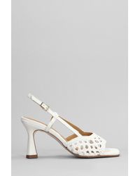 Pedro Miralles - Sandals In White Leather - Lyst