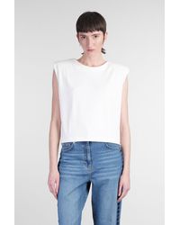 IRO - Topwear Patoya in Poliestere Beige - Lyst