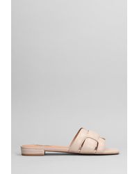 Bibi Lou - Holly Flats In Powder Leather - Lyst