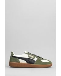 PUMA - Palermo Og Sneakers In Green Suede And Fabric - Lyst