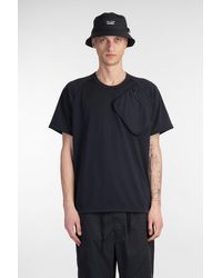 Comme des Garçons - T-Shirt in Poliestere Nera - Lyst