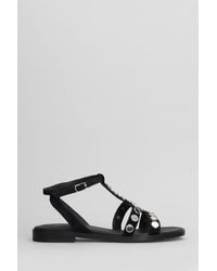 Anna F. - Flats In Black Suede - Lyst