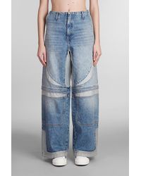 Amiri - Jeans in Cotone Blu - Lyst