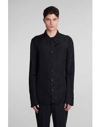 SAPIO - N16 Shirt In Black Polyamide Polyester - Lyst