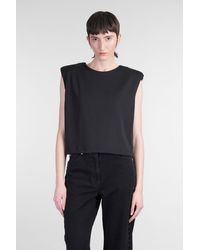 IRO - Topwear Patoya in Poliestere Nera - Lyst