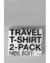 Neil Barrett - T-Shirt in Cotone Bianco - Lyst