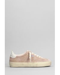 Golden Goose - Soul Star Sneakers In Rose-pink Suede - Lyst