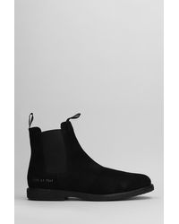 Common Projects - Chelsea Classic Ankle Boots - Lyst