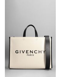 Givenchy Tote G-tote in Cotone Beige - Neutro