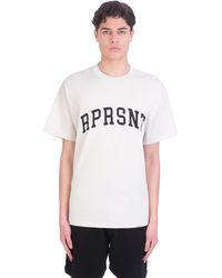 represent t shirt beige